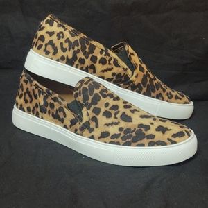 Steve Madden Safary 8.5 Cheetah Print Sneakers
